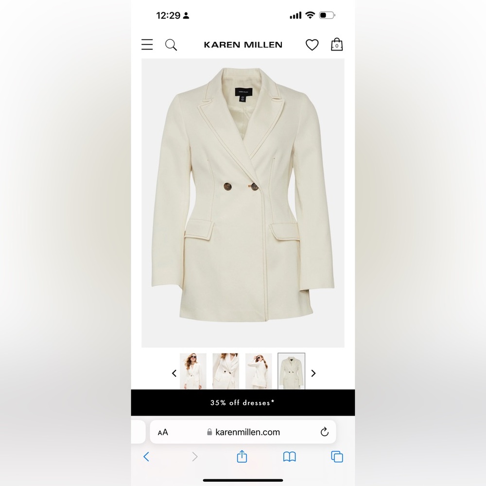 Karen Millen blazer and pants